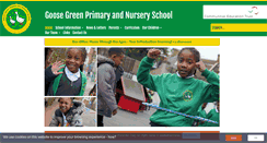 Desktop Screenshot of goosegreenprimaryschool.org